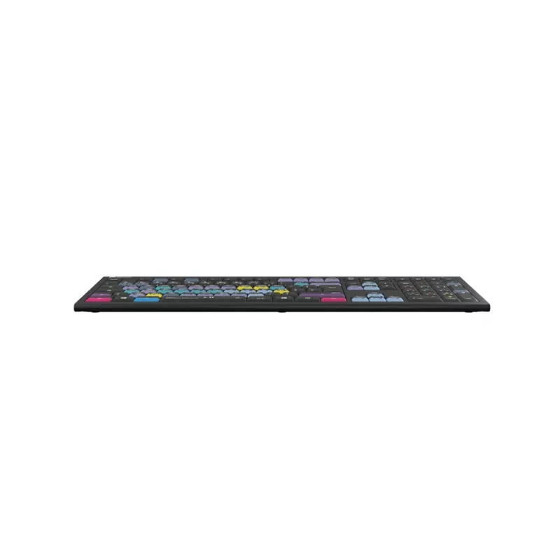 Klaviatūra Logickeyboard ASTRA 2 USB AZERTY anglų Juoda