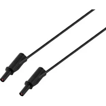 Voltcraft MSB-532 Testinis laidas 4 mm 1 m juodas 2,5 mm² CAT IV 600 V 32 A (VC-16832955)