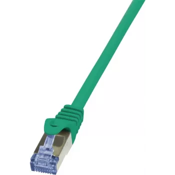 Tinklo kabelis LogiLink 1,5 m Cat.6A RJ-45 S/FTP žalias