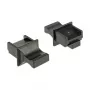 RJ-45 lizdo apsauginis dangtelis DeLOCK 64020 Juodas 10 vnt.