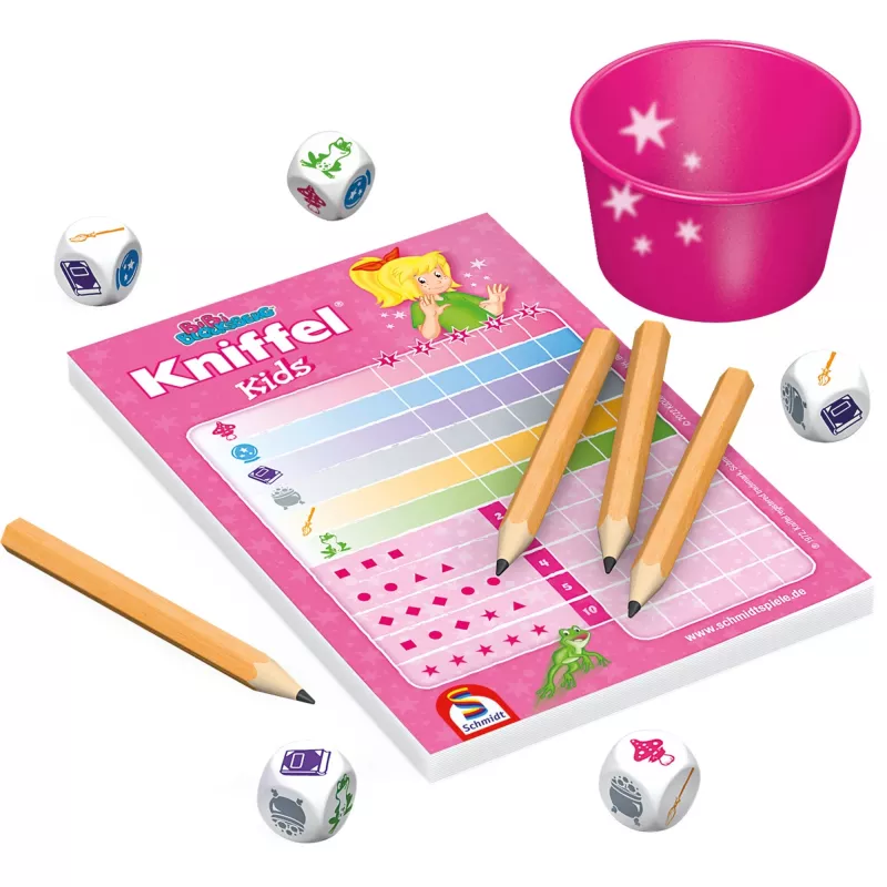 Bibi Blocksberg, Kniffel ® Kids, kauliukų žaidimas