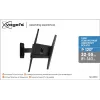 Vogels | Sieninis laikiklis | MA3030-A1 | Pilnas judesys | 32-65 | Maksimalus svoris (talpa) 25 kg | Juoda
