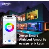 XENON Smart X7021 išmanioji LED RGB lemputė, 9 W, Wi-Fi, Bluetooth, balta