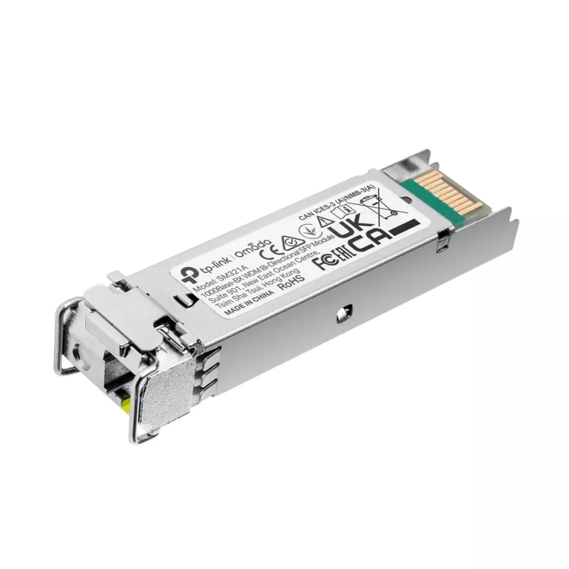 TP-Link 1000Base-BX WDM Bi-Directional SFP modulis, šviesolaidinis, 1250 Mbit/s, SFP, LC (UPC), 9/125 µm, 10000 m