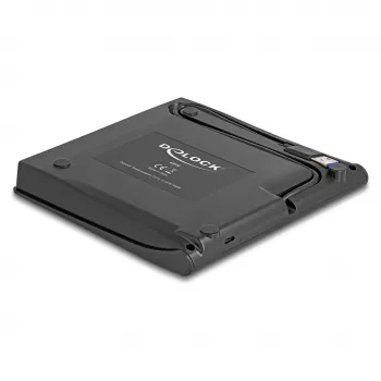 HDD korpusas DeLOCK 42636 juodas 5,25 colio Micro SATA 5 Gbit/s