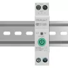 DIN bėgelio WiFi relė QOLTEC 50881 — tinklo perjungimo relė 63A elektros instaliacijoms