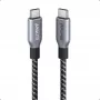 USB-C į USB-C kabelis PLATINET A88E2012 1,8 m USB C — USB duomenų kabelis
