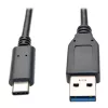 Tripp U428-003-G2 USB-C–USB-A laidas (kištukas/kištukas) – USB 3.2 Gen 2 (10 Gbit/s) – suderinamas su Thunderbolt 3 – 0,91 m – 1,83 m – USB C – USB A – USB 3.2 Gen 2 (3.1 Gen 2) – Vyriškas/Vyriškas