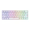 Mechaninė klaviatūra Whiteout X2, Outemu Blue, Hot Swap Savio Savgk-white