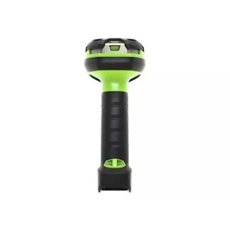 Rankinis 1D brūkšninių kodų skaitytuvas Zebra LI3608 — laidinis RS-232/USB/klaviatūros pleištas, IP65/IP67, 4,5–12,6 V, 327 g