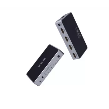 HDMI vaizdo jungiklis Unitech V1110A 4K 1.4b 5V 1A