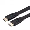 VALUE UHD HDMI kabelis plokščias ST/ST 8K60Hz/4K120Hz 1m - Kabelis - Skaitmeninis/Ekrano/Video - Tinklas - 1 m (11.99.5906)