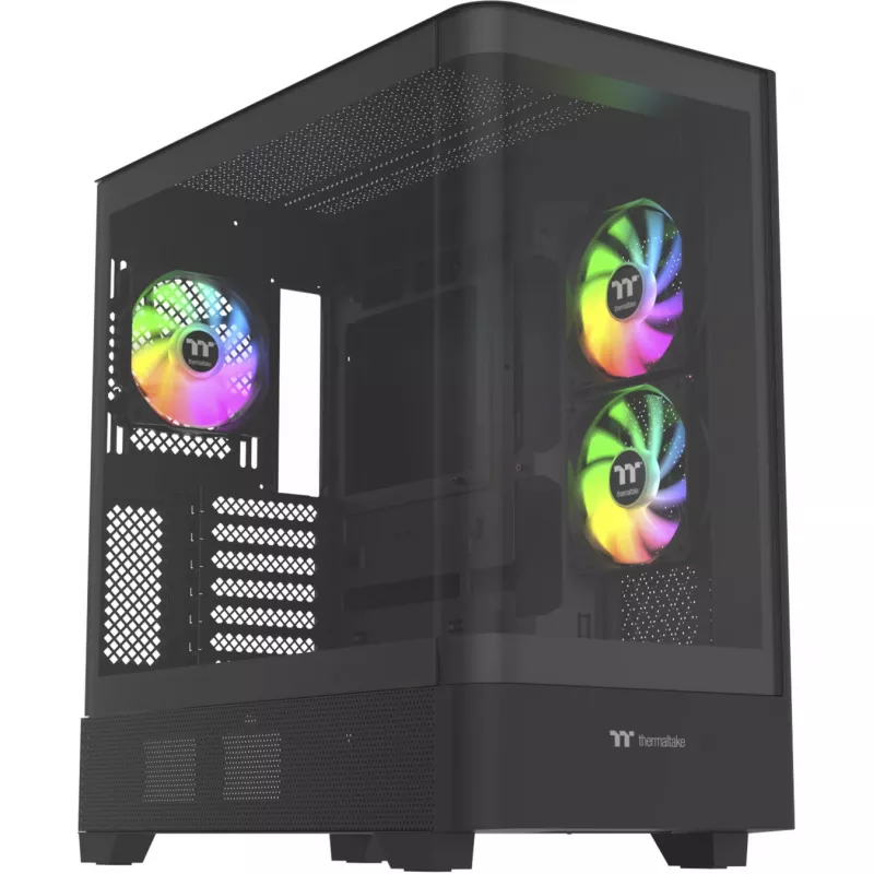 Kompiuterio korpusas Thermaltake View 290 TG ARGB Midi Tower juodas