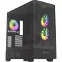 Kompiuterio korpusas Thermaltake View 290 TG ARGB Midi Tower juodas
