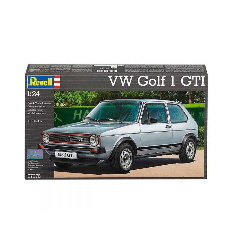 Miesto automobilio modelis Revell VW Golf 1 GTI