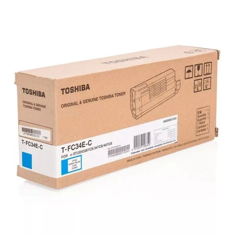 Dynabook T-FC34EC tonerio kasetė 1 vnt. originali žydra