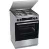 Gorenje GKS6C71XF laisvai pastatoma viryklė su orkaite, sidabrinė