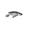 Zebra CBA-RF2-C09ZAR serijinis laidas juodas 2,8 m RS232 DB9