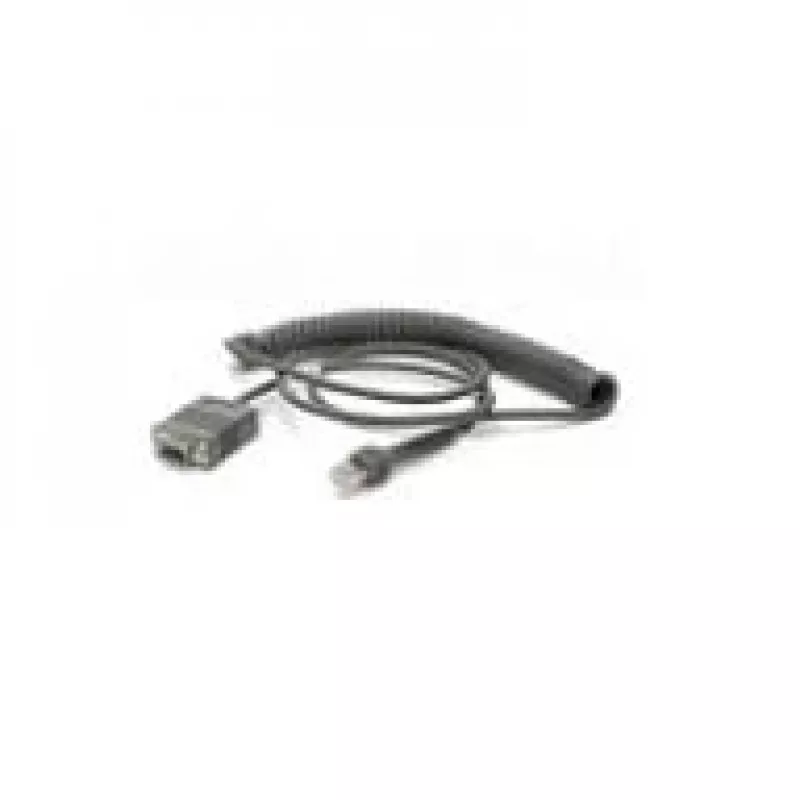 Zebra CBA-RF2-C09ZAR serijinis laidas juodas 2,8 m RS232 DB9