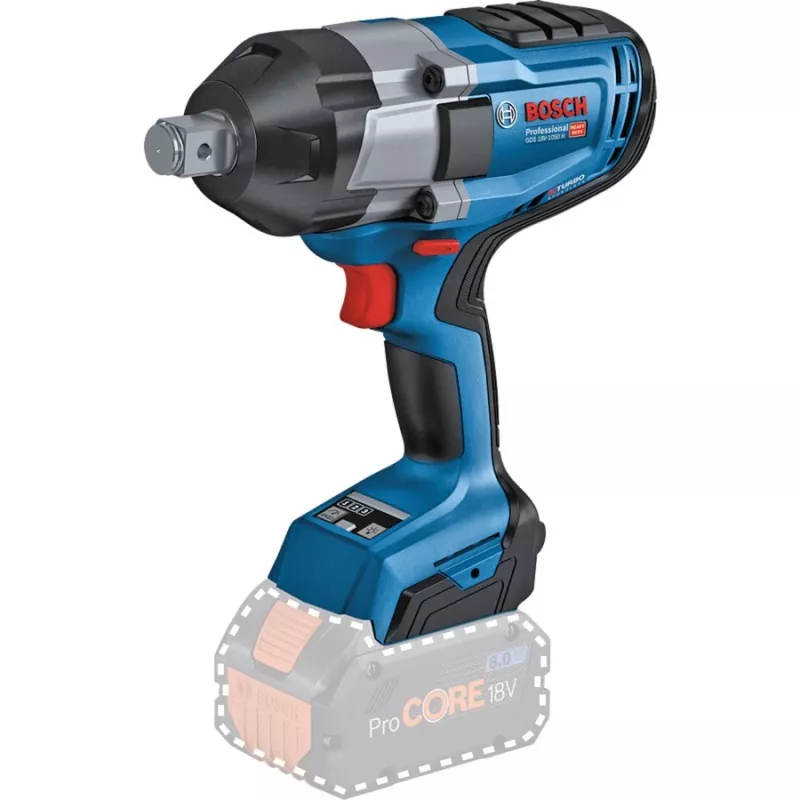 Bosch GDS 18V-1050 H 1750 RPM juoda, mėlyna, raudona
