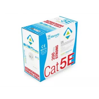 Alantec KIU5STR305 tinklo kabelis Pilka 305 m Cat5e U/UTP (UTP)