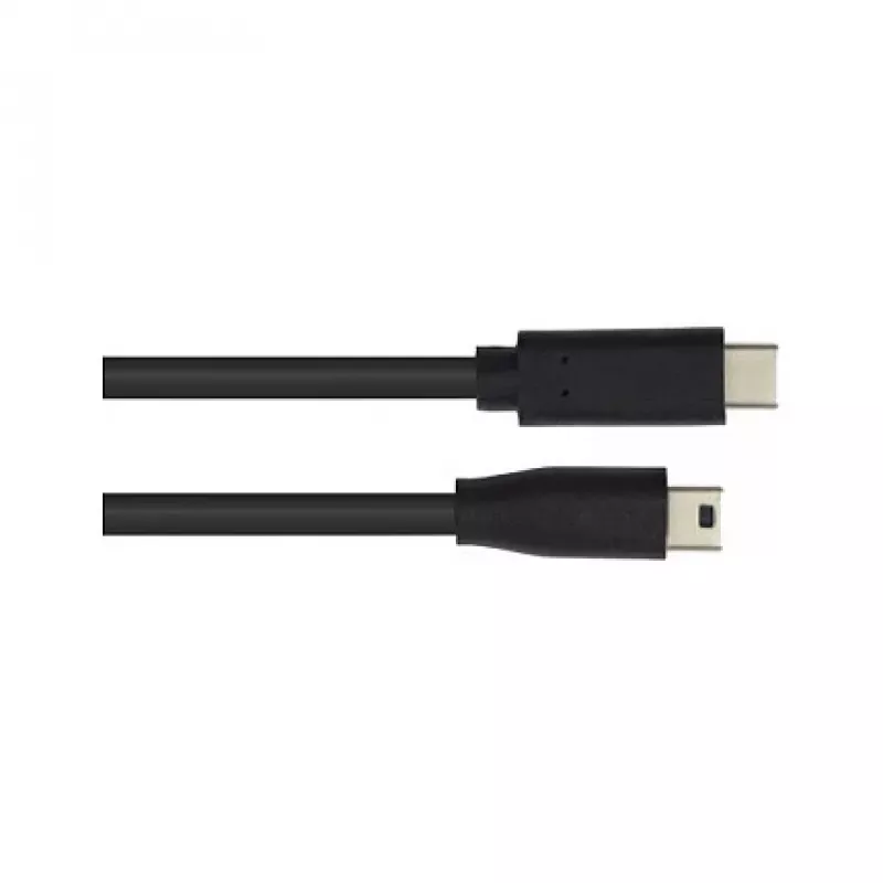 Good Connections USB2.0 laidas C-Mini B5pol. juodas 5m