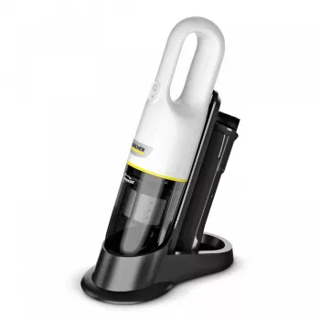 Rankinis dulkių siurblys Karcher CVH 3 Plus — belaidis 7.2 V ličio jonų, 20 min. veikimo laikas, HEPA filtras, be maišelio, 1.6 kg