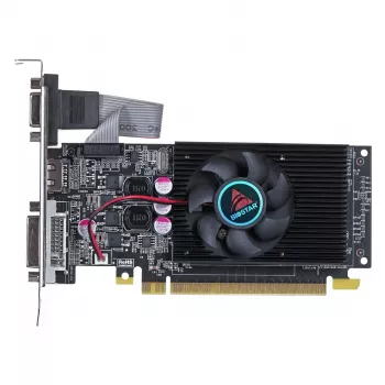 Vaizdo plokštė BIOSTAR GeForce GT 610 — 2 GB GDDR3, 64 bitų, PCIe x16, 700 MHz