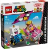 LEGO konstrukcinis žaislų rinkinys 72038 Super Mario Mario Kart Wario King Buu Huu – personažų figūrėlės ir trasos elementai