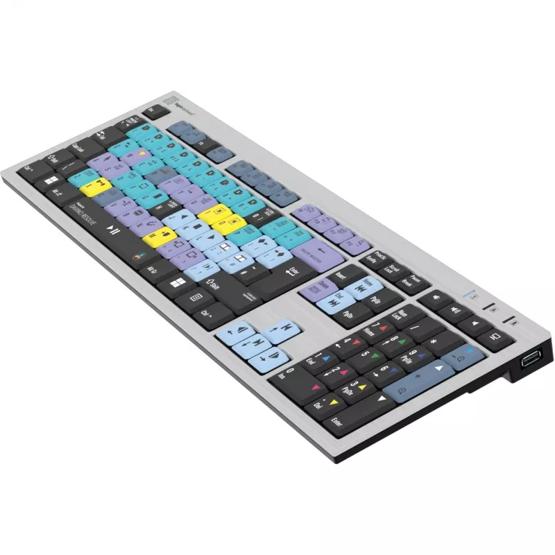 Logickeyboard LKB-RESC-AJPU-UK klaviatūra, skirta biurui, USB, QWERTY, anglų k.