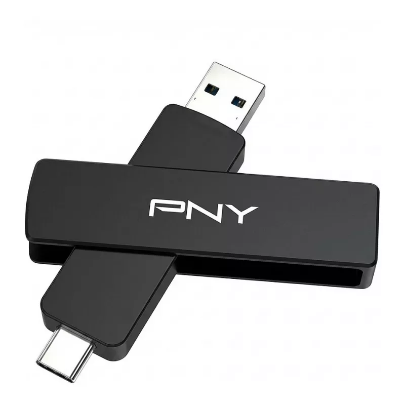 PNY USB Flash 2 TB - PNY OTG DUO LINK V3 - Type-A/Type-C (P-FDI2TBDULNK3TYC-GE)