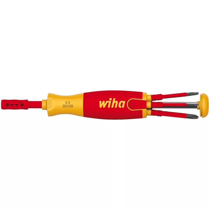 Atsuktuvas Wiha LiftUp 41158 su integruota antgalių dėtuve, modelis SB283109022
