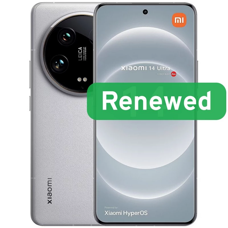 B klasė | Xiaomi 14 Ultra | 6,73 colio AMOLED | 5G | 512 GB | Ultra White | Android | Xiaomi Renewed