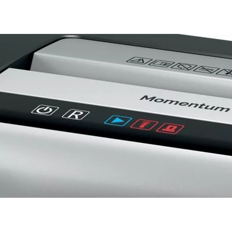 Rexel Momentum X406 kryžminio pjovimo popieriaus smulkintuvas P4, dalelių pjovimas, 4 x 28 mm, 15 L, 125 lapai, 70 dB, mygtukai