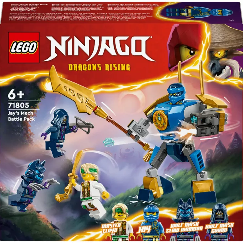 LEGO NINJAGO 71805 JAY MECH BATTLE PACK
