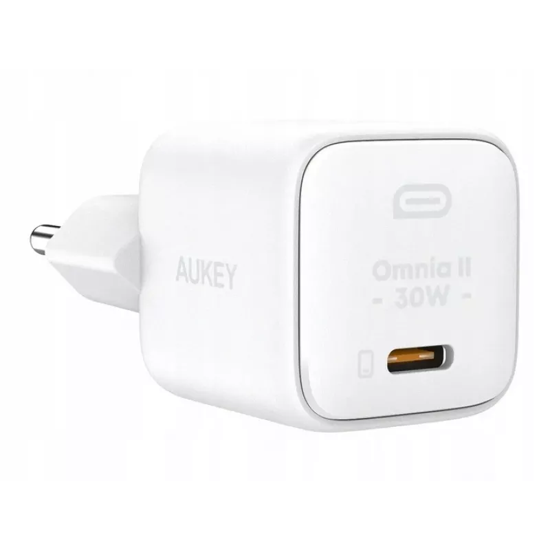 Sieninis įkroviklis PA-B1L Baltas Omnia II Mini1xUSB-C PowerDelivery 30W 5A