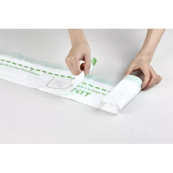 Atliekų maišelis automatiniams tualetams PETKIT, suderinamas su PURA MAX, PURA MAX 2, PUROBOT MAX PRO — Plieno