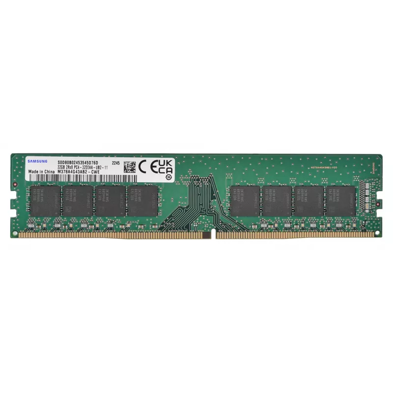 Samsung M378A4G43AB2-CWE atminties modulis 32 GB 1 x 32 GB DDR4 288 kontaktų DIMM