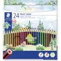 Spalvoti pieštukai Staedtler Noris colour 185 Įvairiaspalviai 24 vnt.