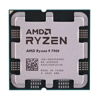 Procesorius AMD Ryzen 9 7900 12C/24T, 3.7-5.4GHz, 64MB, 65W, AM5