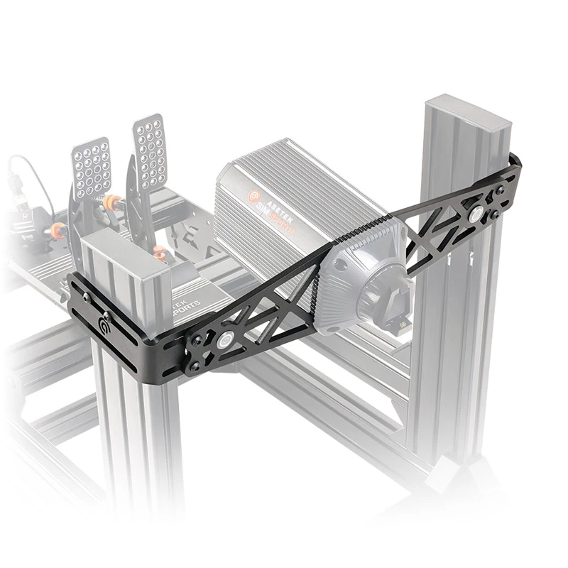 Laikiklis Asetek SimSports plieninis juodas 135x535x168mm