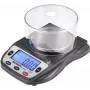 VOLTCRAFT PS-600C precizinės svarstyklės Svorio diapazonas (maks.) 600 g Skaitymo geba 0,01 g maitinimo iš baterijos Juodos (VC-14497330)