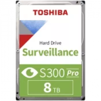 Toshiba S300 Pro Surveillance vidinis kietasis diskas 8 TB 7200 RPM 512 MB 3.5 Serial ATA III