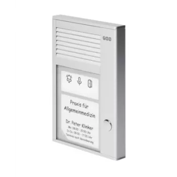 Auerswald TFS-Dialog 211 aliumininis laidinis sieninis domofonas IP22