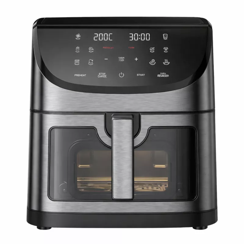 Extralink Air Fryer karšto oro gruzdintuvė be aliejaus 8L 1800W 200 Stopni