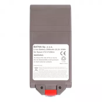 Baterija Dyson dulkių siurbliui V12, 25,2 V 2500 mAh