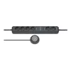 Maitinimo ilgintuvas Brennenstuhl Eco-Line Comfort Switch 2m 6 AC lizdų