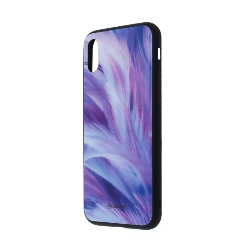 Stiklinė ekrano apsauga Tellur Cover Glass su plunksnų raštu, skirta iPhone XS