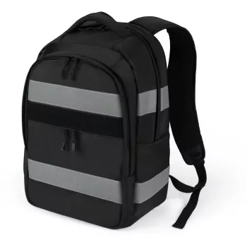 DICOTA Hi-Vis V2 kuprinė, Juoda, 320x220x455 mm, PET, TPU
