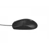 Laidinio biuro pelė NATEC Ruff Plus USB Type-A, dešiniarankė, 1200 DPI, 3 mygtukai, juoda